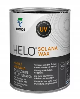 Vosk na drevo Teknos Helo Solana Wax 0,9 l, bezfarebný