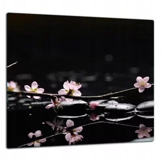 Sklenený panel 60 x 65 x 4 mm, leštené tvrdené sklo, viacfarebné