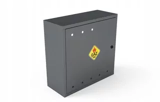 ANTRACITOVÁ PLYNOVÁ SKRIŇA 60x60x25 BEZ ZADN