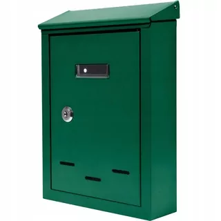 Poštová schránka - Box na písmená 285 × 200 × 60mm Green 78543 Vorel