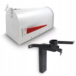 Poštová schránka USA MAIL s rukoväťou (zelená)
