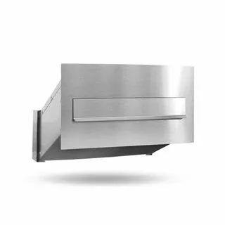 Priechodná schránka na listy - nerezová oceľ INOX