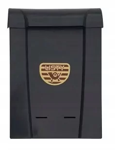 Plastová poštová schránka C4 hnedá
