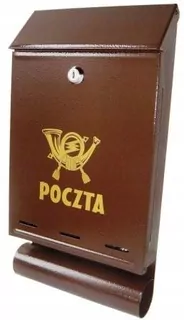 Schránka na listy TUBA 332 × 225 × 60 čierna