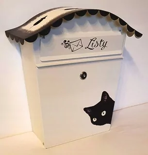 Poštová schránka - POŠTOVNÁ SCHRÁNKA RUČNE MAĽOVANÁ CAT-1 ECRU