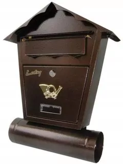 Poštová schránka - Písmená z obrázku rúrka SD2T-ANTIQUE COPPER