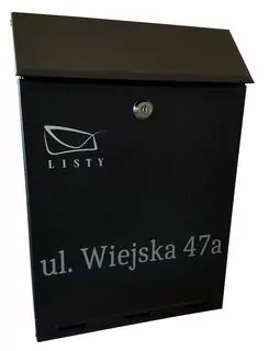 Poštová schránka - Poštová schránka na zozname - BIG C4- Akýkoľvek nápis