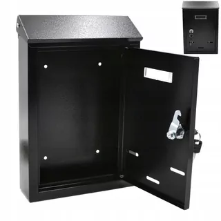 GEKO – Škatuľa na listy 300 × 207 × 65 mm pozinkovaná – 2 kľúče