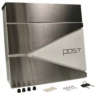 Poštovná skridňa na listové letaky ociel s novinárom