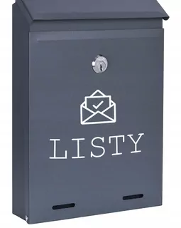 POŠTOVNÁ SKRIDŇA na listy ANTRACIT MAT W32