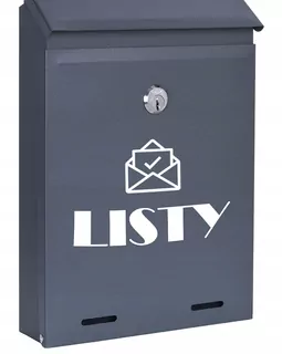 POŠTOVNÁ SKRIDŇA na listy ANTRACIT MAT W35