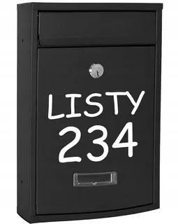 POŠTOVNÁ SKRIDŇA na listy ZINKOVANÁ W52
