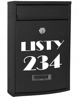 POŠTOVNÁ SKRIDŇA na listy ZINKOVANÁ W53