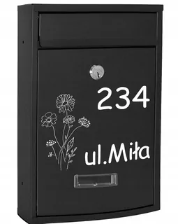 POŠTOVNÁ SKRIDŇA na listy ZINKOVANÁ W92