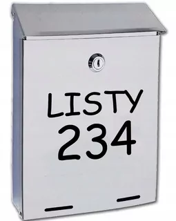 POŠTOVNÁ SKRIDŇA na listy NEHRDZIVÁ W52