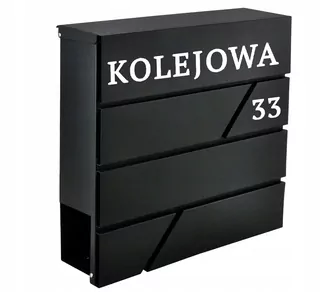 Poštová schránka - Box na písmená Big XXL anthracite Mnoho vzorov