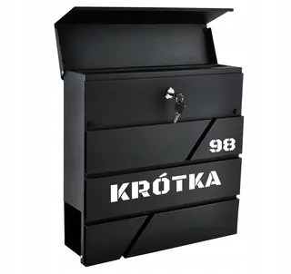 Poštová schránka - Prípad na Zoznam pošty Antracite Mnoho návrhov