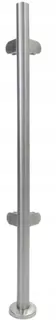 Rohový stĺpik 42,4 x 600 mm, 4 držiaky sklenené