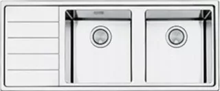 SMEG vstavané dvojité umývadlo LPK116S-2