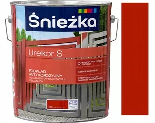 Antikorózna farba Śnieżka Urekor S U01 červený oxid 10 l