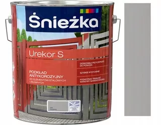 Śnieżka Urekor S antikorózna farba, popol 10l
