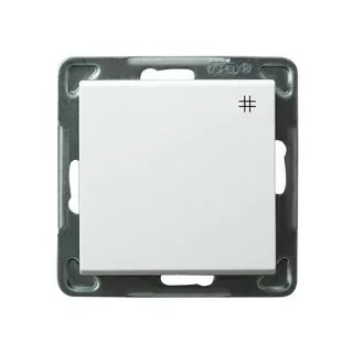 Vypínač svetla - Sonata LP-4R / M / 00 Cross Connector - White APPEL