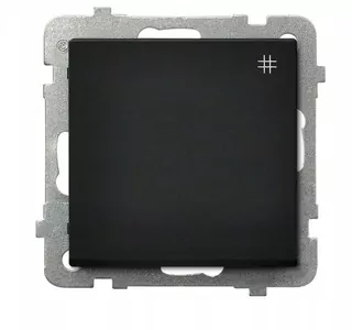 Vypínač svetla - Sonata Cross Connector Black Metallic Lp-4R / M / 33