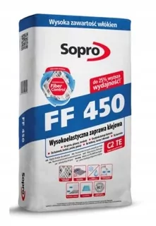 SOPRO FF450 vysoko elastické lepidlo 25 kg