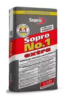 SOPRO No.1EXTRA vysoko elastické lepidlo 22,5 kg