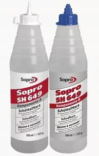 SOPRO SH 649 0,6kg/op kremičitá živica zložka A 300ml, zložky B 300ml