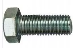 Pozinkovaná skrutka 82105 triedy 5.8 M6 × 30 mm