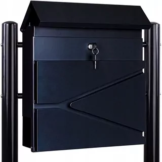 STILISTA Nástenná schránka na listy 37 × 10,5 cm, oceľ