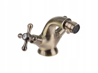 Bidetová batéria - Batéria STILO Bidet + Retro Cork Brass