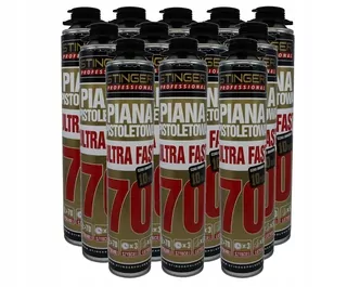 Montážna pena PUR - Stinger montážnou penou ultrarýchlom 70 880ml 12ks