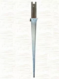 Zapustená pätka, pätka na nohy, montážna základňa ideálna pre stĺpik 60 × 40 mm panelových plotov.