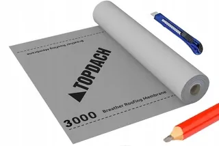 Strešná membrána Topdach 50 x 1,5 x 0,55 mm 100 g/m²