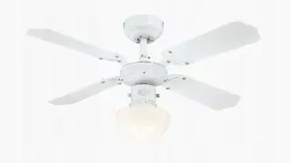 Stropný ventilátor so 4 lopatkami a 1 krytkou