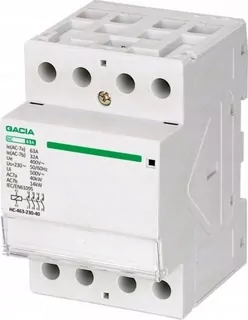 Modulový stýkač 3P 40 A 4 dráhy