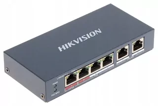 POE prepínač HIKVISION DS-3E0106HP-C 6-PORT