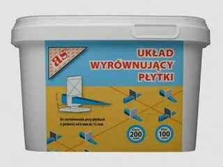 Systém vyrovnávania kliny klipsy 200 + 100 AS