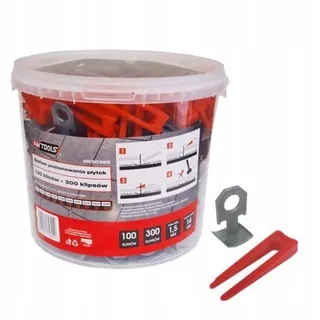 SÚPRAVA 100 klinov + 300 klipov AW TOOLS AW30365