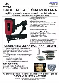 Rýchle oplotenie lesných plôch - inštalácia siete na drevené stĺpiky (dub a smrekovec)