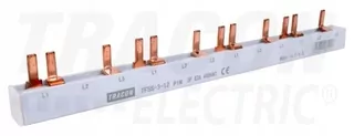3-fázová spojovacia lišta 12 modulov max 63 A