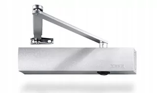 Zatvárač dverí GEZE TS4000 s ramenom SILVER FIRE