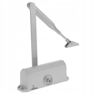 Zatvárač dverí Dorma 60 kg strieborný