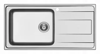 Schock WAVE D100L SX Umývadlo na zabudovanie 100 cm