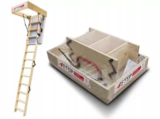 Podkrovné schody - Attrice schody 4Step: Extreme 76mm 90x60 0.55W!