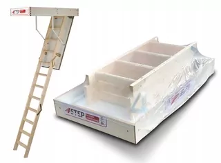 Podkrovné schody 4STEP: TERMO PLUS s klapkou hrúbky 32 mm