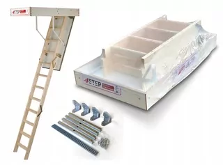 Podkrovné schody 4STEP: TERMO PLUS s klapkou hrúbky 32 mm