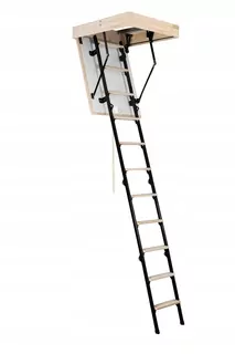 Podkrovné schody OMAN MINI 90 × 80 ochranné nohy